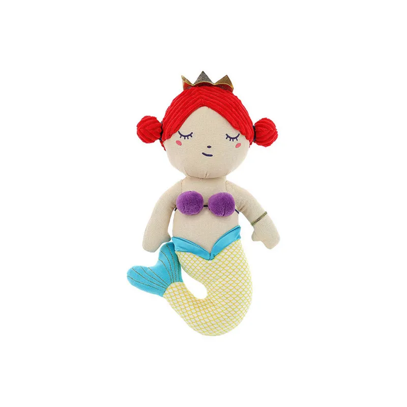 Poupée chiffon La petite Fille Reine 28cm - 10m+-0