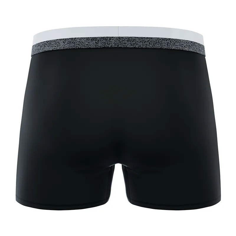 3 Boxers Homme Dynamique - Noir/Jaune/Bleu/Orange-4