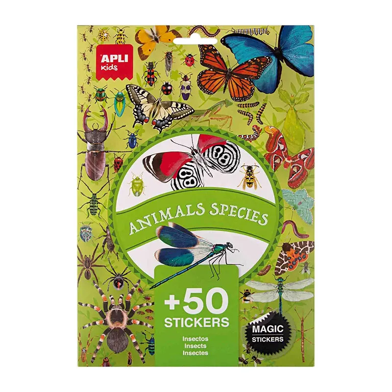Stickers Découvrir les Insectes - 50pcs-0