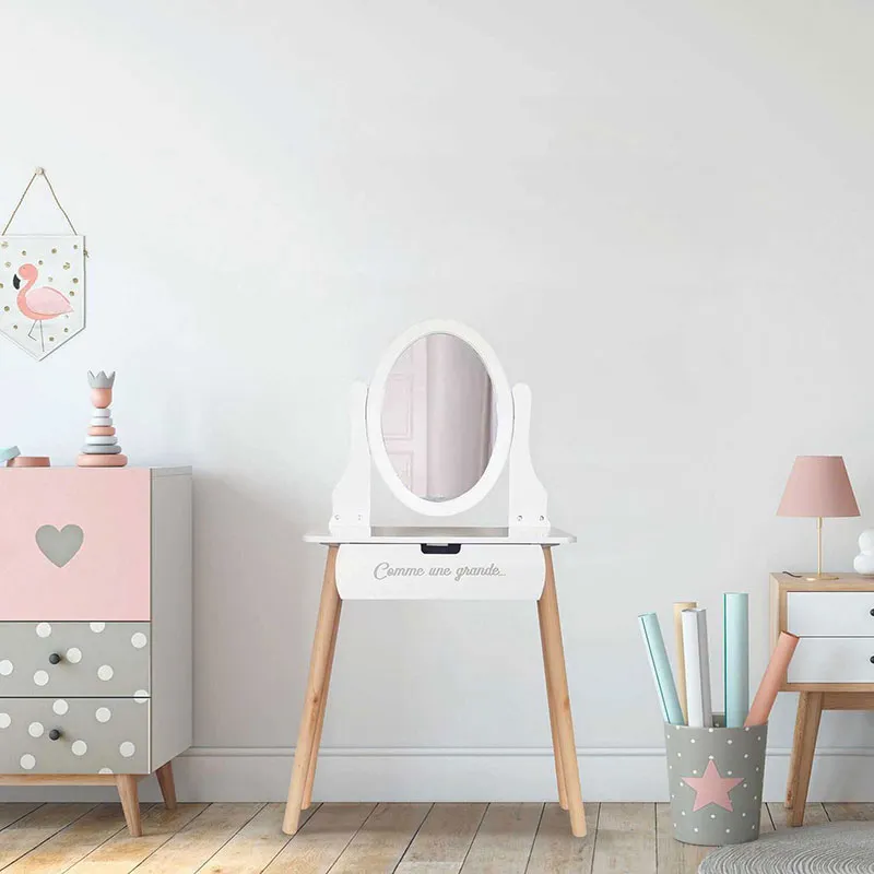 Coiffeuse enfant Louise - 55x30x109cm-1