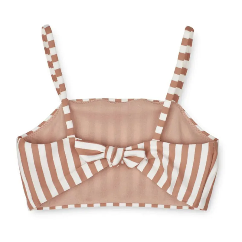 Bikini Lucette Y&D Stripe Tuscany rose & Creme de la creme - Liewood-2