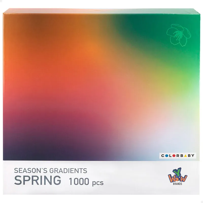 Puzzle des couleurs Printemps 1000pcs - 10+-3