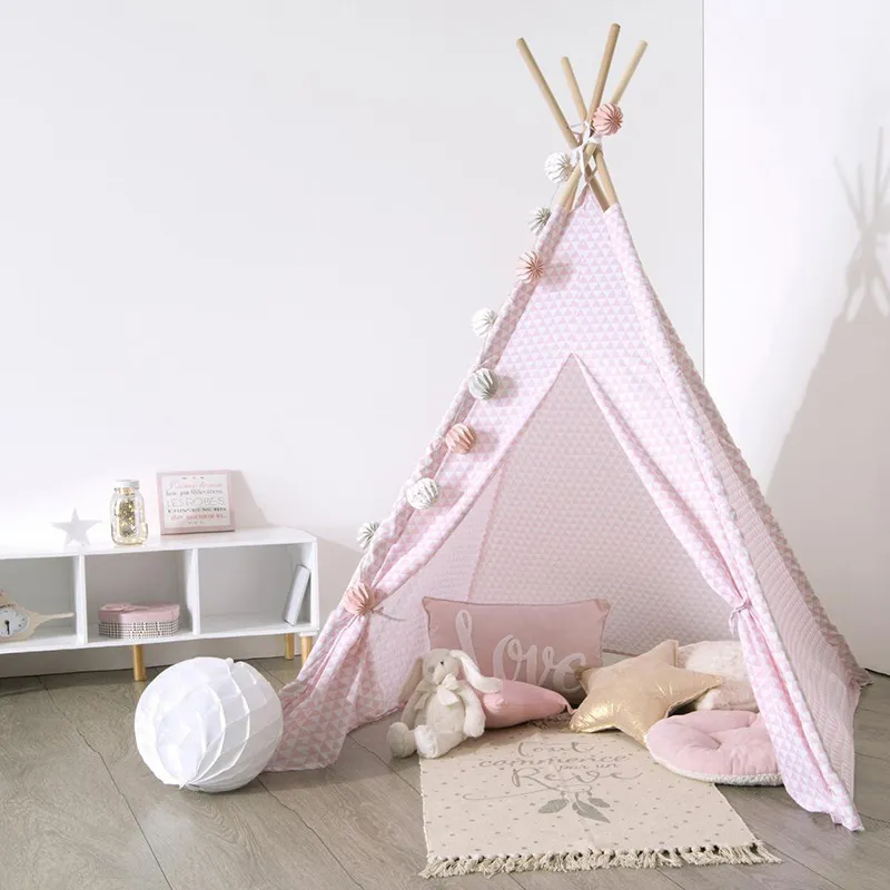 Tipi Déco Rose - H.160cm-0