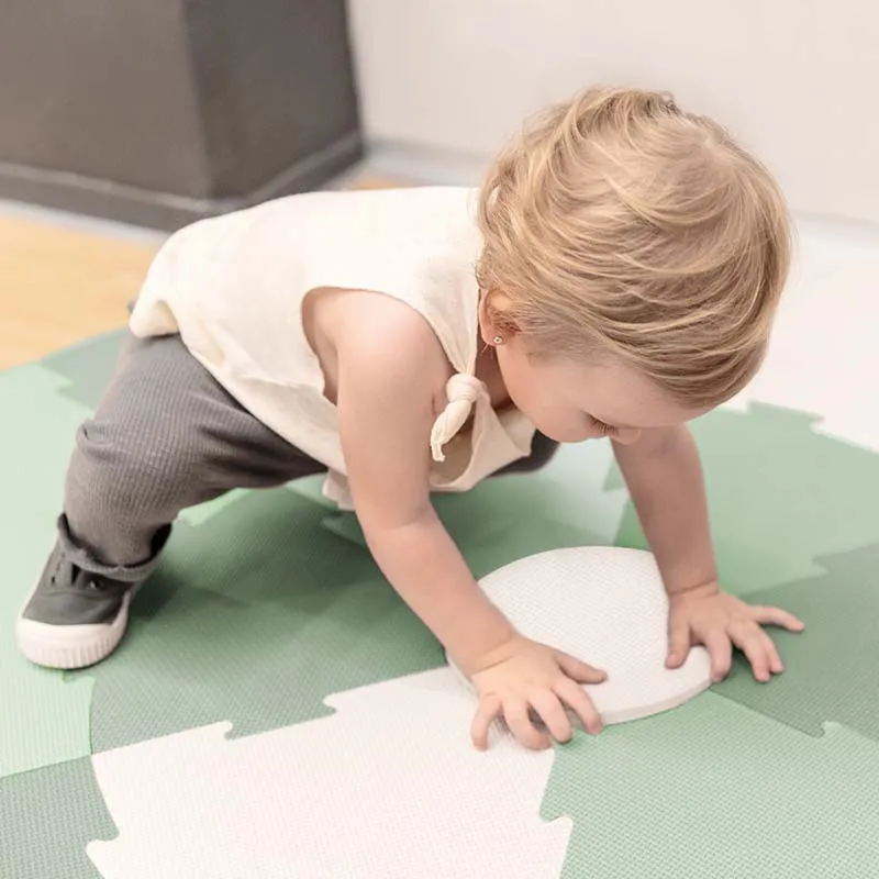 Tapis de jeux à assembler Playmat Vert - 18m+-5