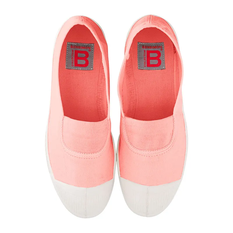Tennis élastiques Femme - Rose Tendre-0