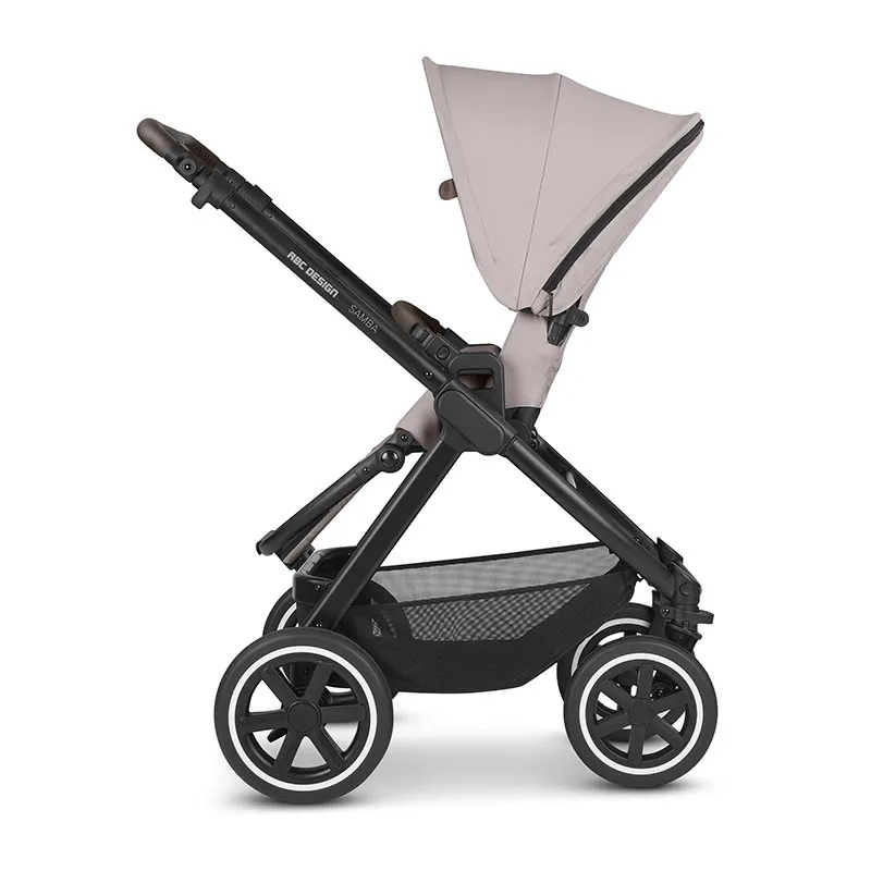 Trio Poussette Tout terrain Samba + Nacelle + Cosy Tulip + Adaptateurs Berry - 0m+-4