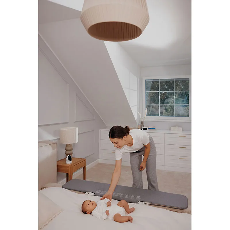 Barrière de lit XL Lora Gris - 18m+-11