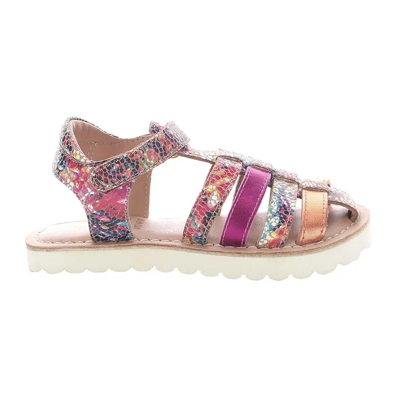 Sandales Jumpeps - Fuchsia Multi Pois-1