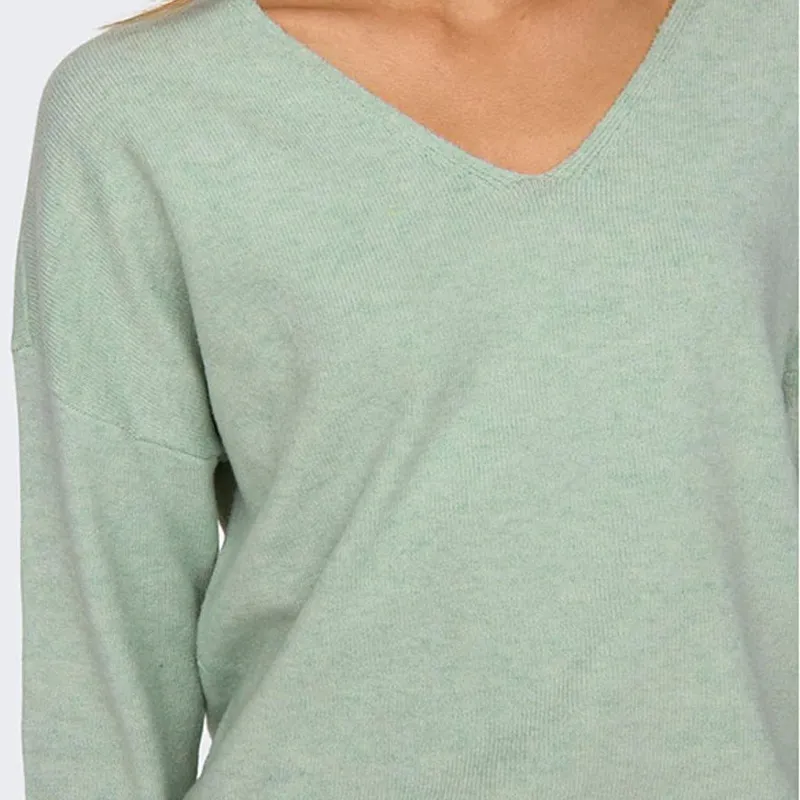 Pull Rica - Subtle Green Melange-5