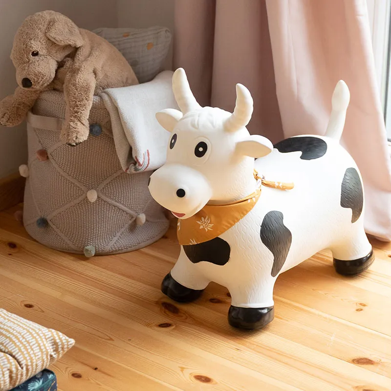 Animal sauteur gonflable Vache - 24m+-0