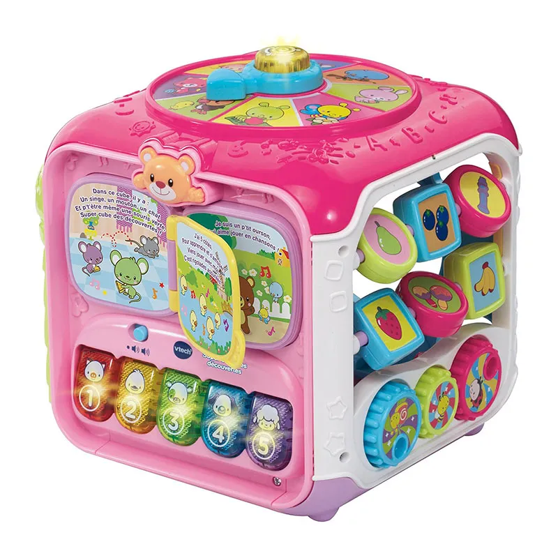 Super cube des découvertes Rose - 9m+-0