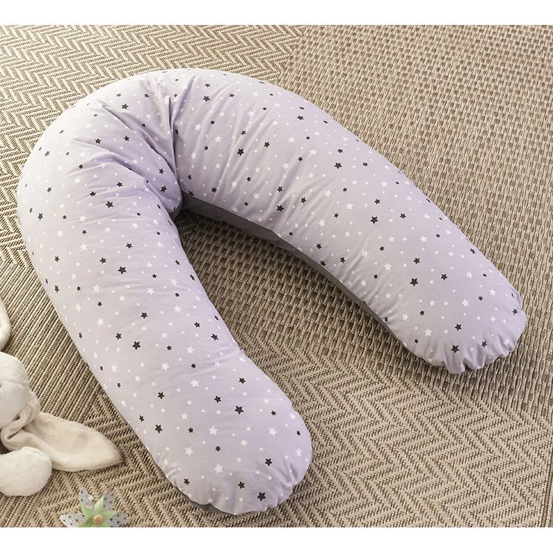 Housse coussin de maternité Étoiles Gris - 170cm-4