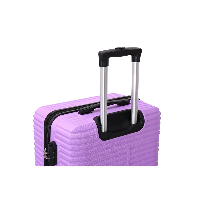 Set de 3 valises Vera 55/65/75cm - 43/65/94,5L - Orchidée-6
