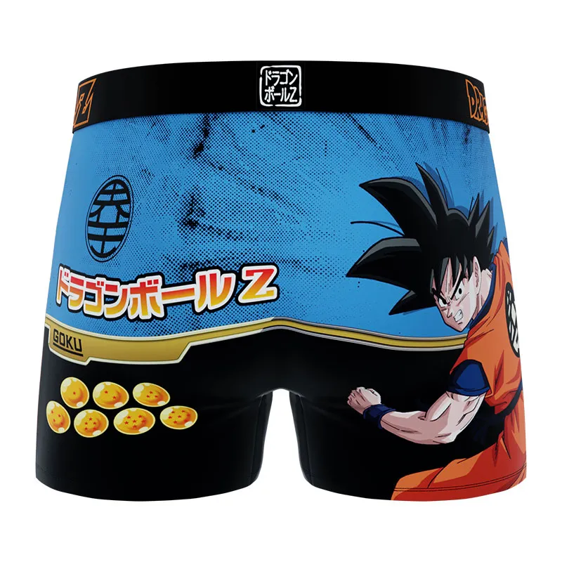 4 boxers homme Dragon Ball Z - Bleu/Rose/Noir/Orange-10