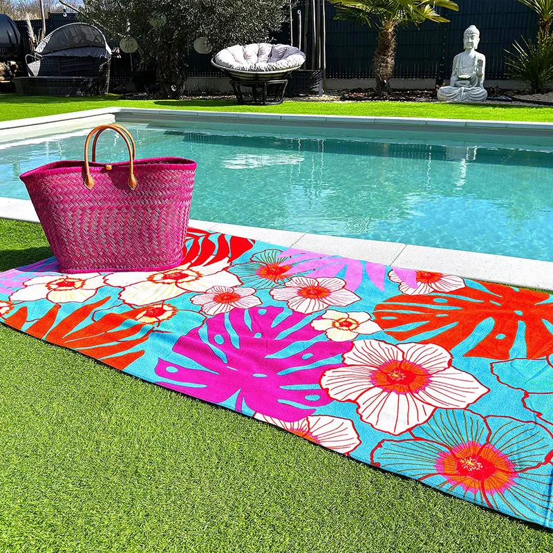 Serviette de plage Belleza Multicolore - 90x170cm-1