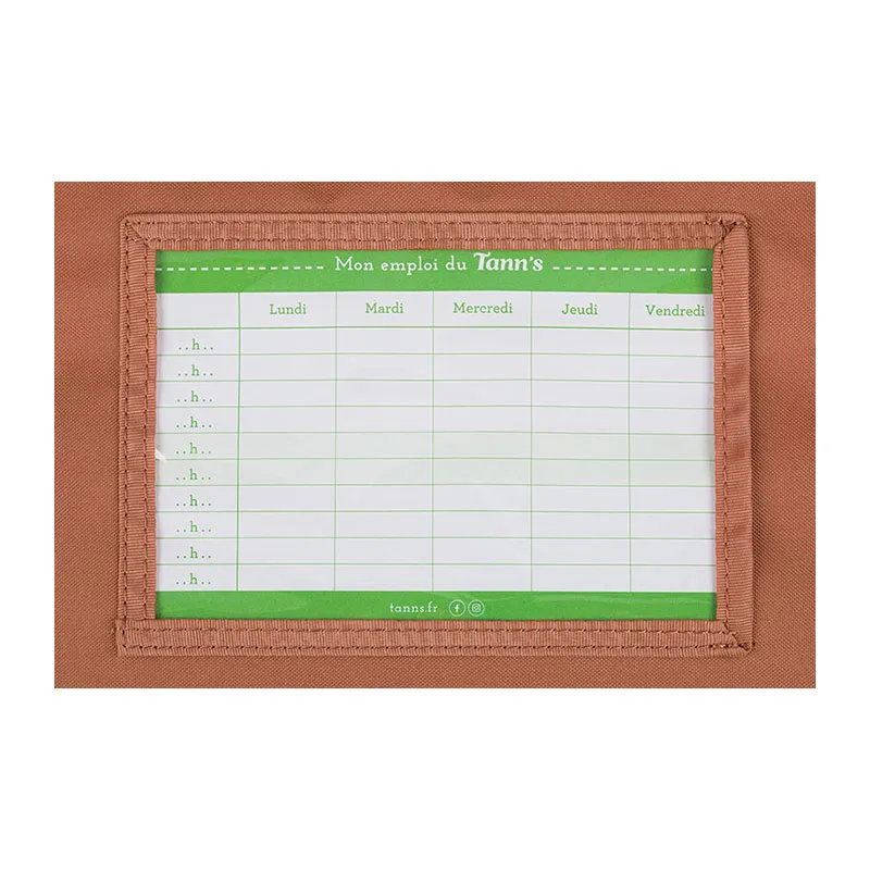 Cartable 32 cm Jardin d'été Antonia - Bleu-2