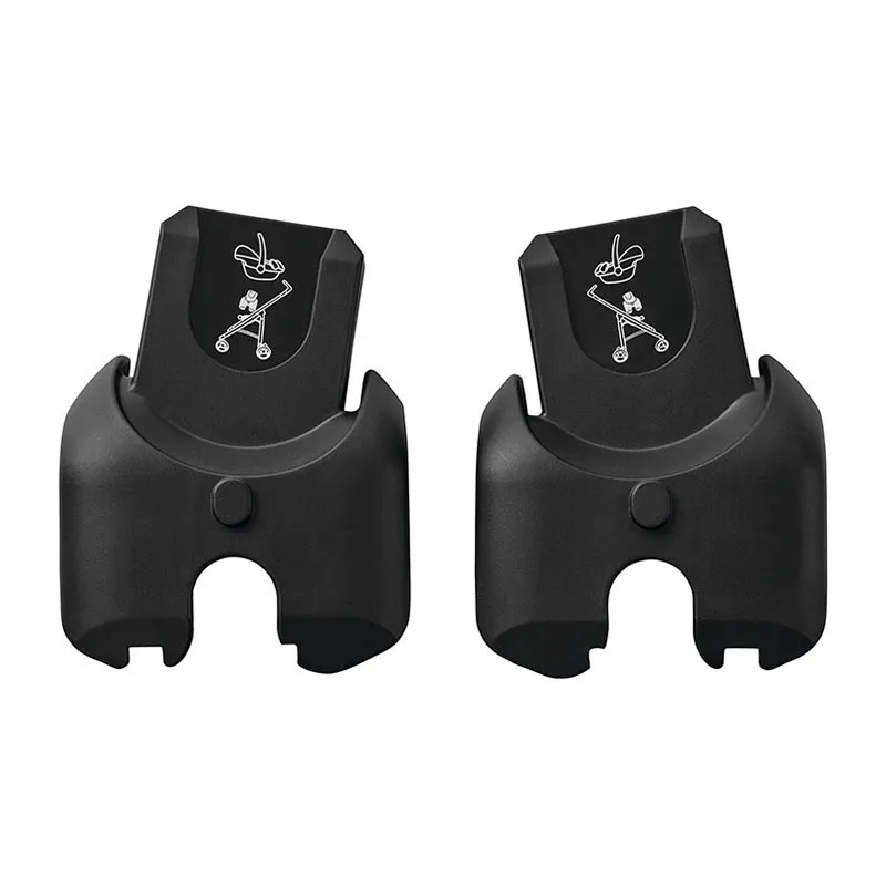 Trio Poussette Compacte Leona + Cosi Cabriofix + Nacelle Oria + Base Isofix + Adaptateurs Noir - 0m+-18