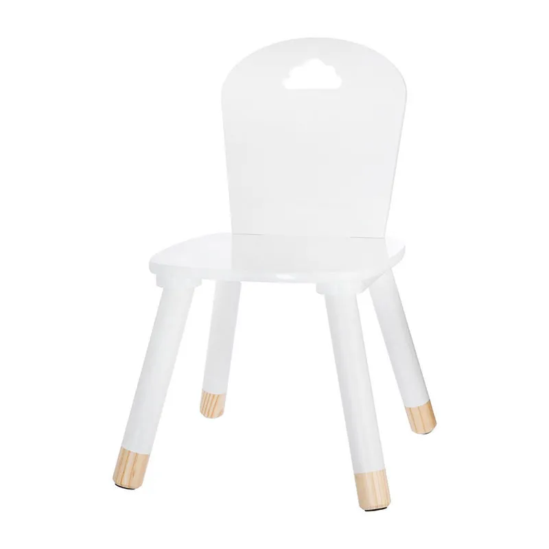 Chaise Douceur Bois Blanc - 32x50cm-2