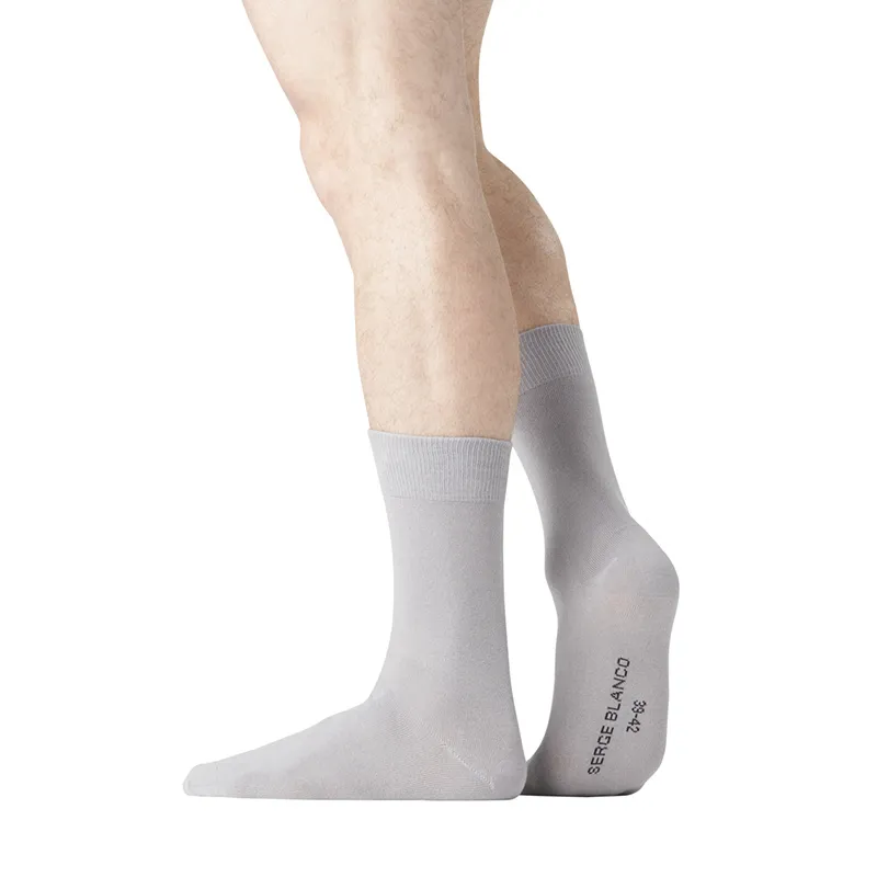 6 Paires de Chaussettes Homme Rayures - Noir/Marine/Gris-6