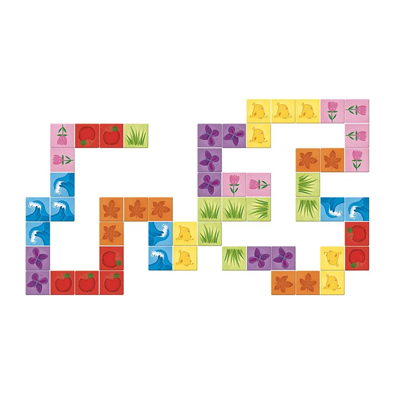 Joue et apprends, Domino couleurs - 36m+-3