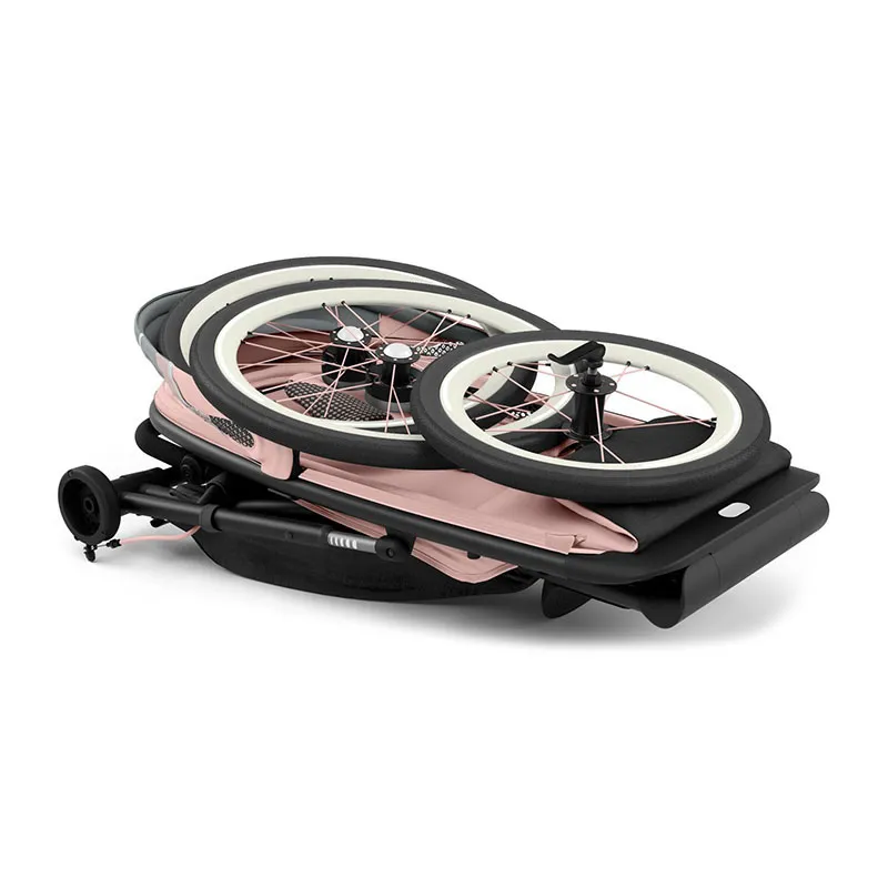 Poussette Running Avi Black Pink/Silver Pink - 6m+-8