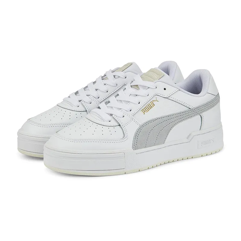 Baskets Mixte Ca Pro Suede Puma - Blanc/Gris Platinum-0