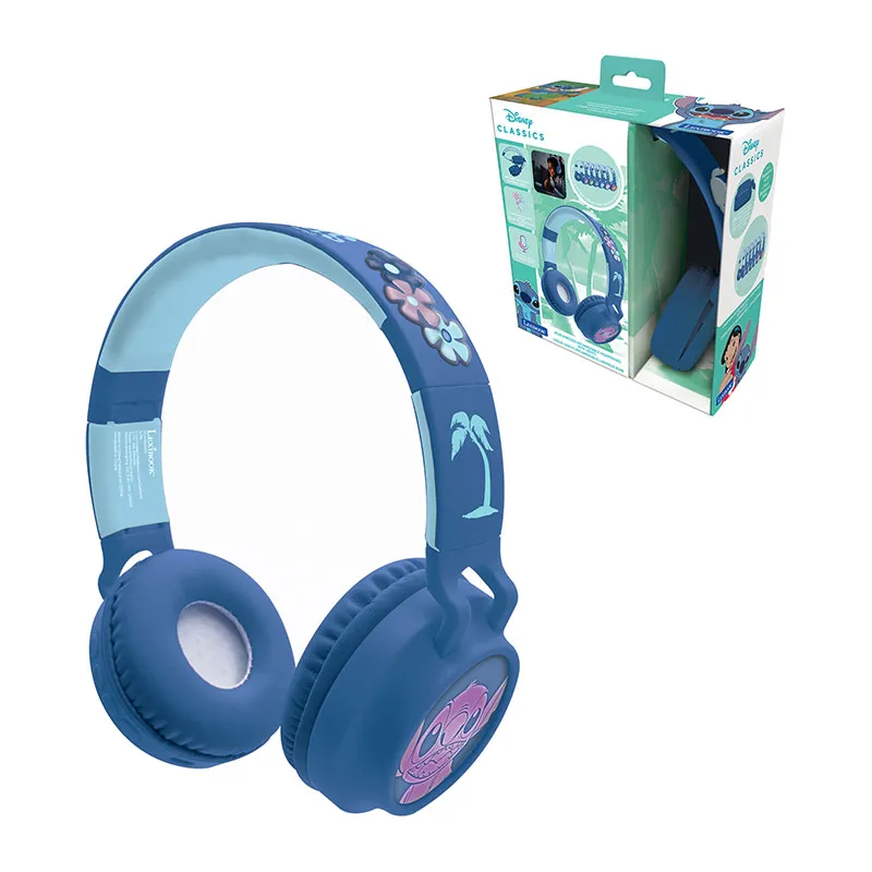 Casque Bluetooth avec effets lumineux Stitch - 4+-4