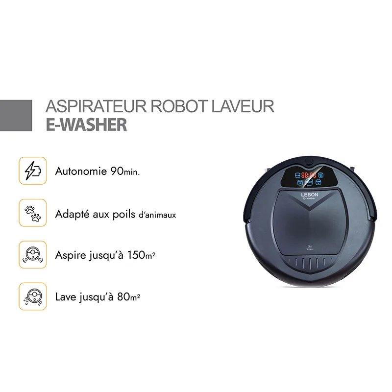 Aspirateur Robot Laveur Lebon E-Washer-1