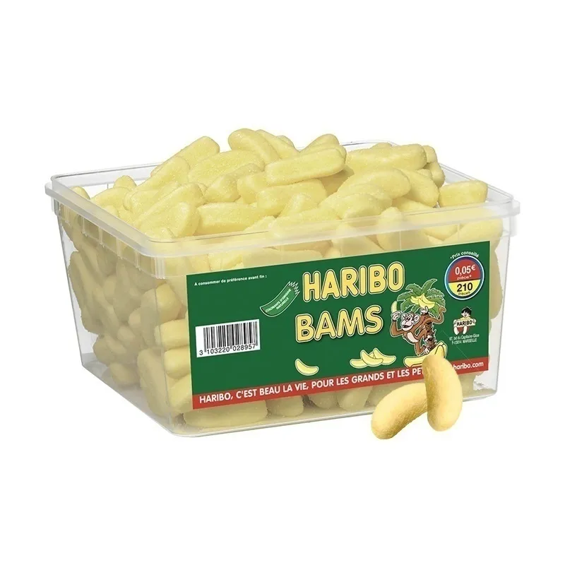 Haribo Tubo Bams - 210pcs-0