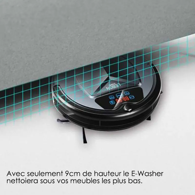 Aspirateur Robot Laveur Lebon E-Washer + Kit de remplacement offert-7