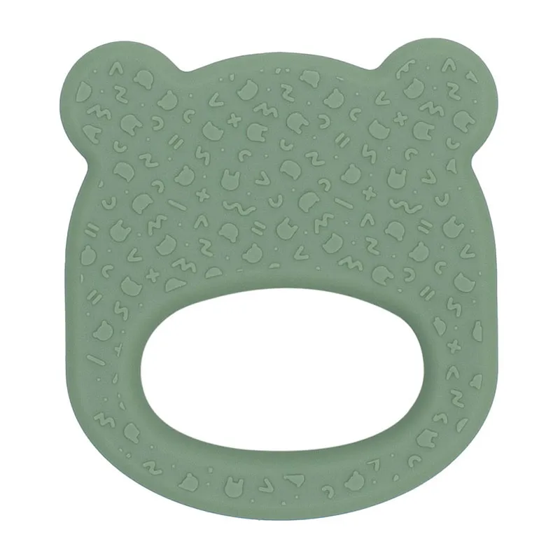 Anneau de dentition Silicone Ours Sage - 0m+-1