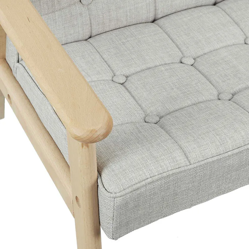 Canapé Timéo Taupe - 69x40x42cm-5