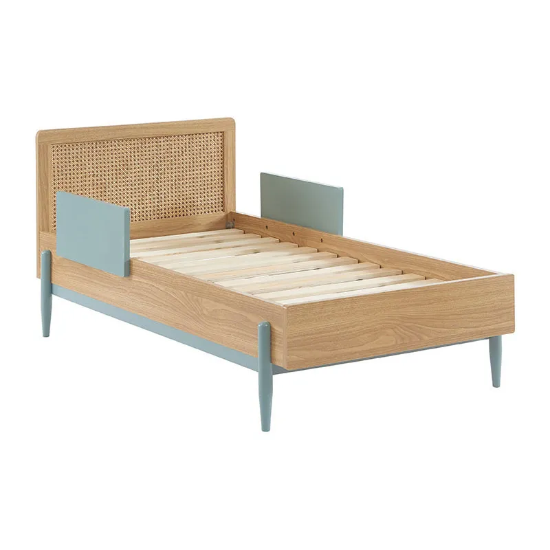 Lit bébé Pablo Bleu - 70x140cm-1