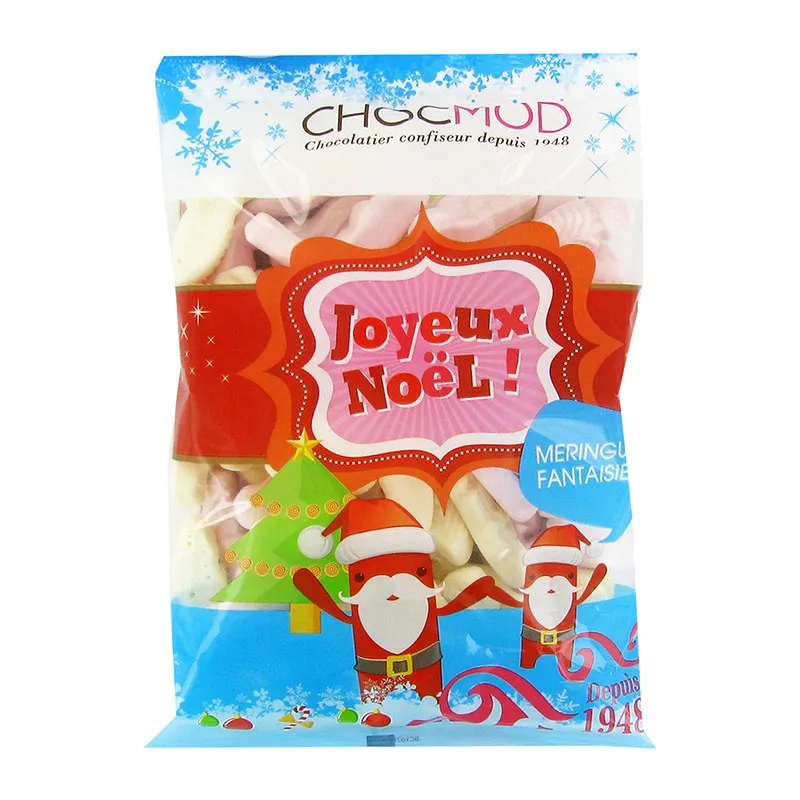 Meringues fantaisie Joyeux Noël - 250g-0