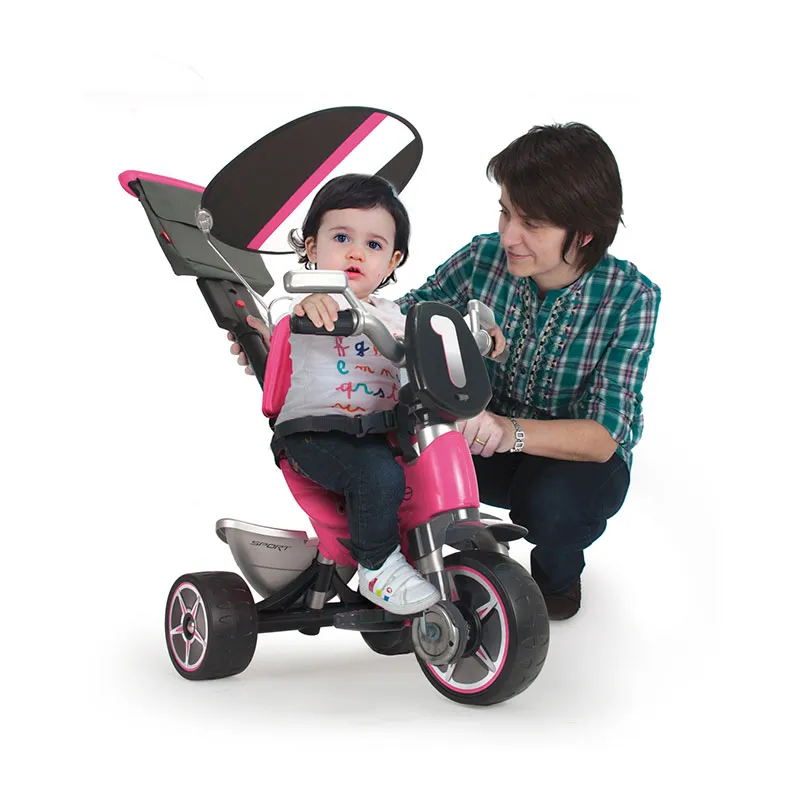 Tricycle évolutif Body Sport Rose - 10m+-2