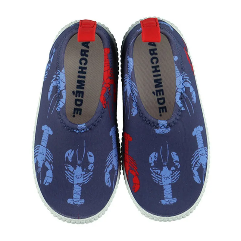 Chaussures de bain Ecrevisse - Bleu/Rouge-0