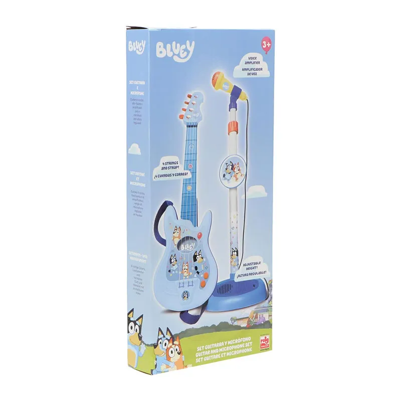 Guitare & Micro Bluey - 36m+-2