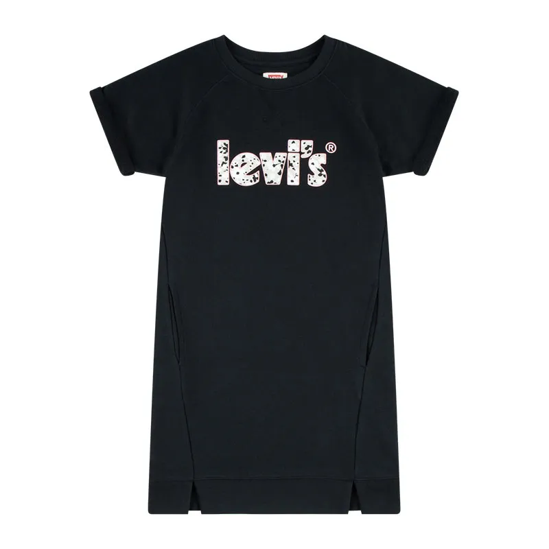 Robe t-shirt Logo - Noir-0