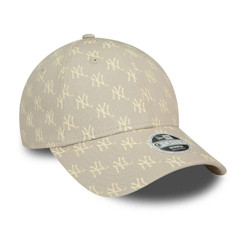 Casquette 9Forty New York Yankees Monogram Femme - Beige clair-2