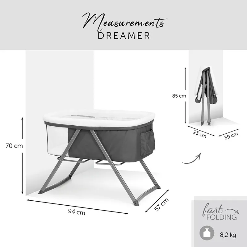Berceau Cododo Dreamer Grey - 0m+-11
