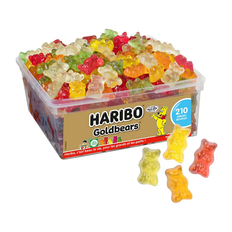 Haribo Tubo Ours d'Or - 210pcs-0