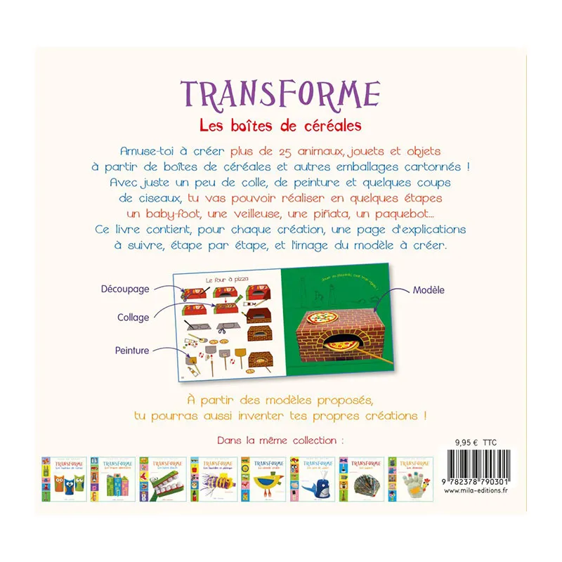 Jeux de récup' Transforme les boîtes de céréales - 6+-1