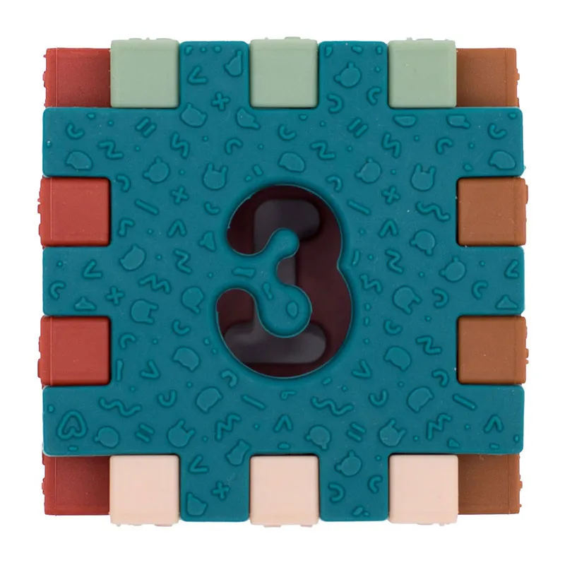 Cube/Puzzle Silicone Retro - 6m+-4