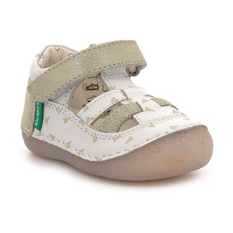 Salomés Sushy - Blanc/Doré/Plumetis-0