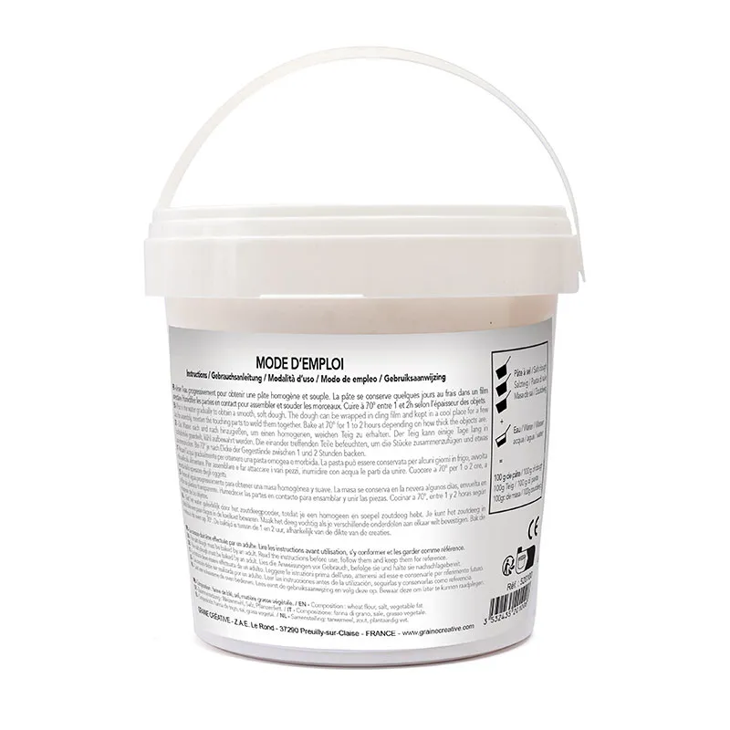 Seau de Pate à sel 1Kg - 3+-2
