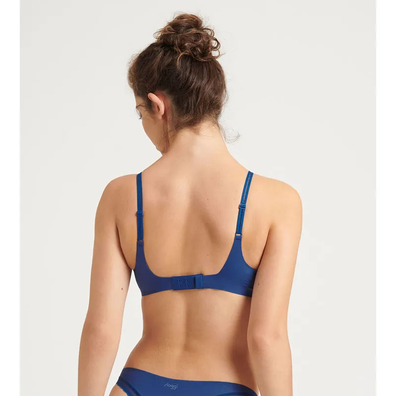 Soutien-gorge souple Twist Sloggi Body adapt - Bleu nuit-1
