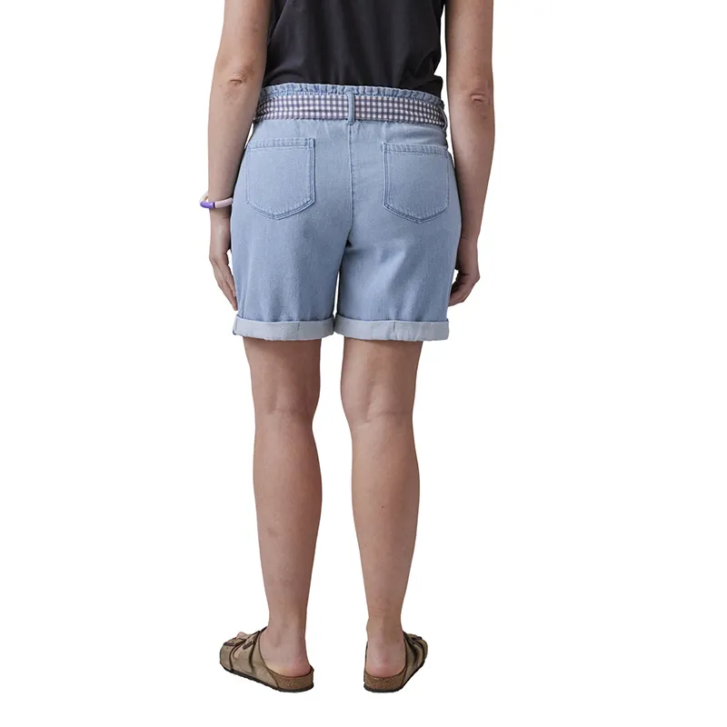 Short bermuda de grossesse - Bleu-2