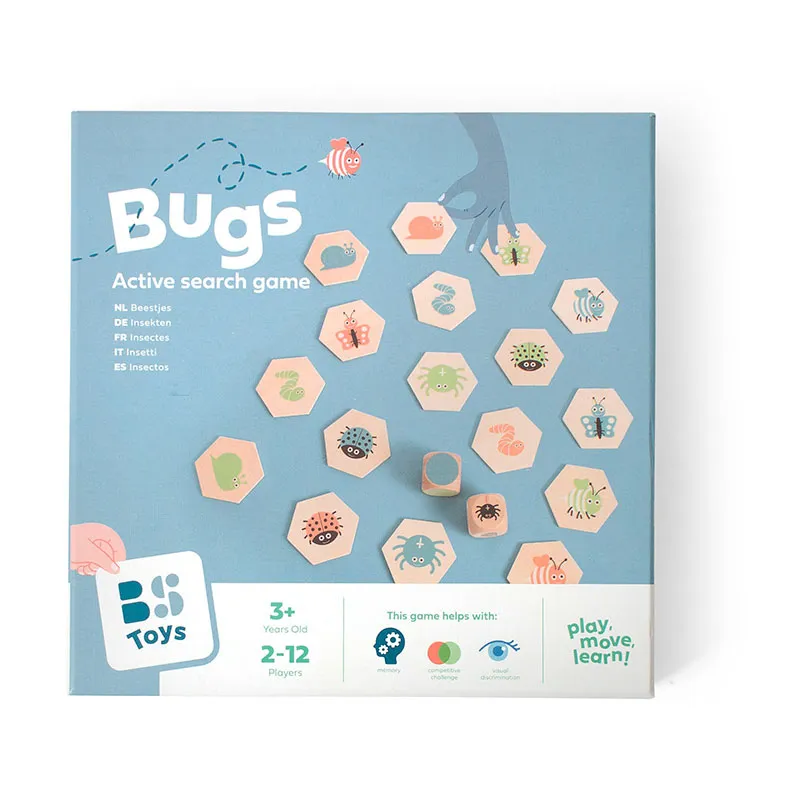 Jeu de recherche active Insectes - 3+-8