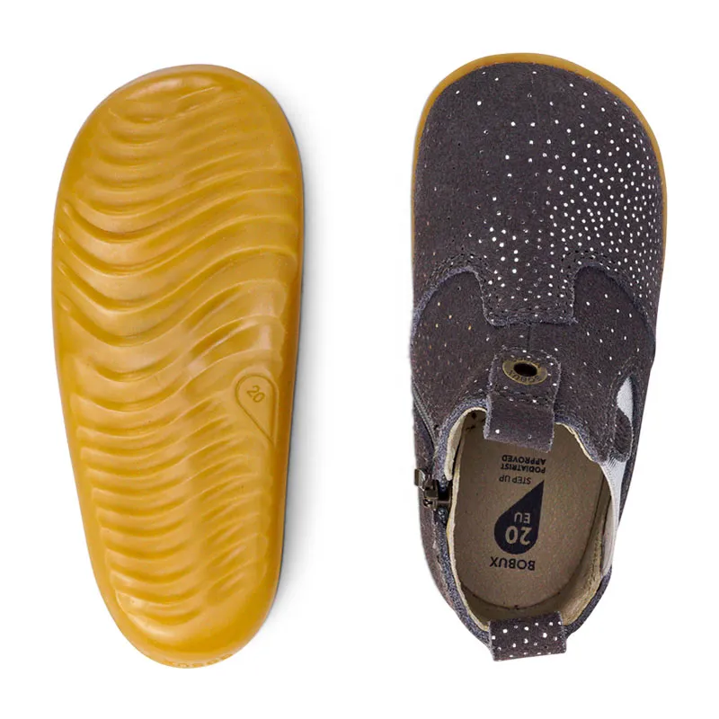 Chaussures Step Up Jodhpur Charcoal Starburst - Bobux-5