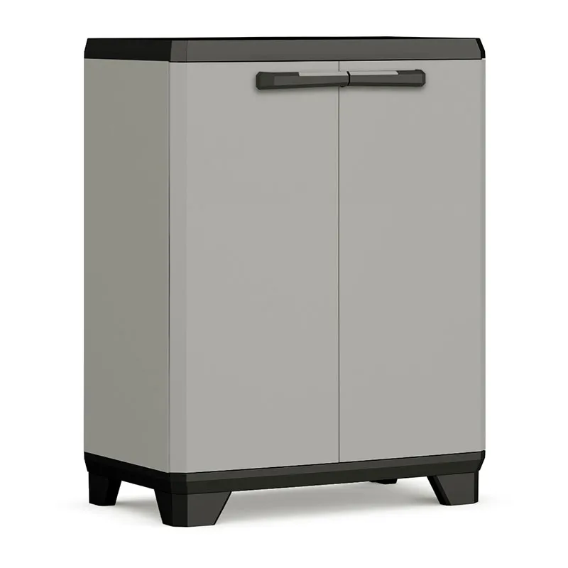 Armoire de rangement basse Planet Recyclée - 68x39x90cm-0